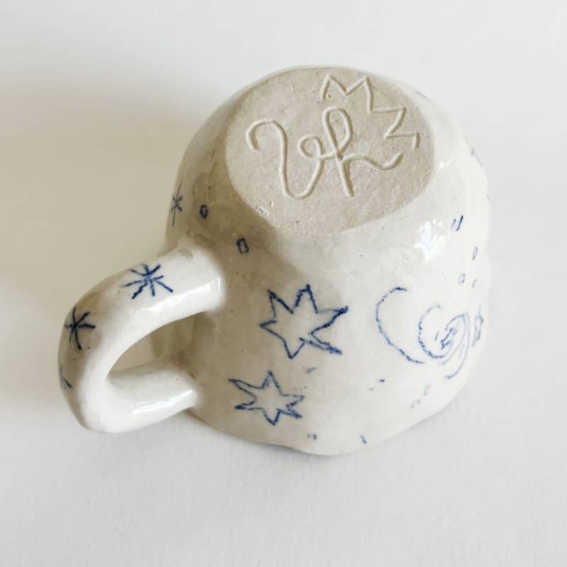 Tasse à espresso avec anse - Cosmos – Image 2