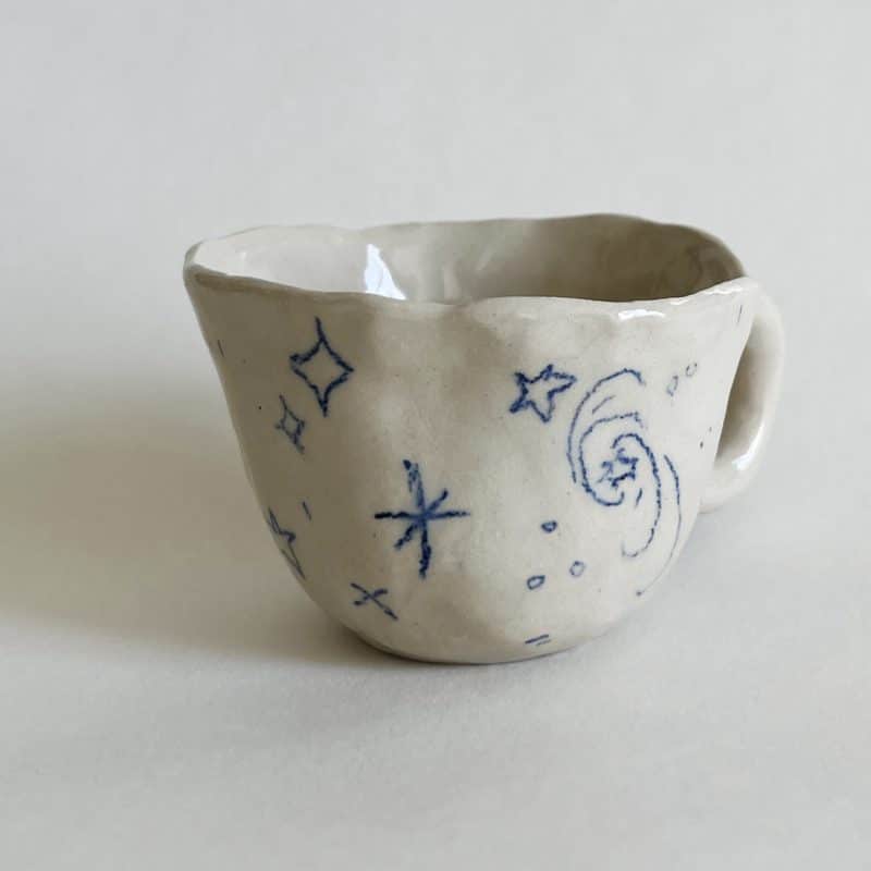 Tasse à espresso avec anse - Cosmos – Image 3